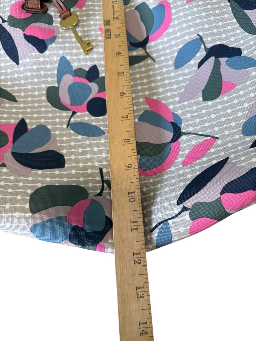 Fossil Rachel Large PVC Floral Tote Bag - Picture 12 of 12